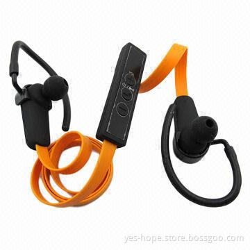 Wireless Mono Bluetooth Headset for All Smartphones, Omnidirectional High-quality Microphone